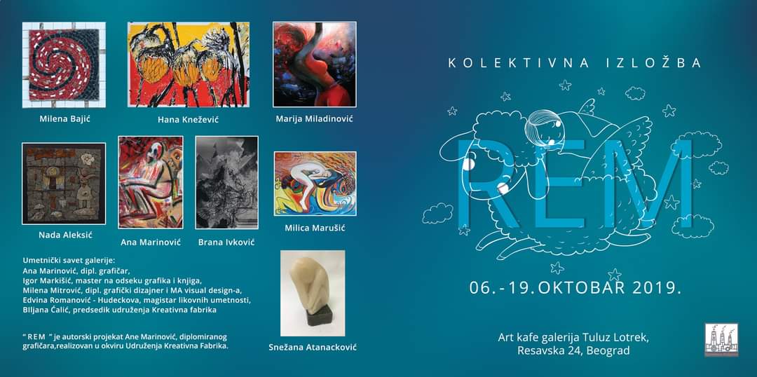 Collective Exhibition REM - Belgrade - Milica MARUŠIĆ