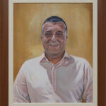 Portret - Commissioned Oil Painting on Canvas 50x40cm - Original Artwork by artist Milica MARUSIC Art